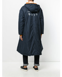 Comme Des Garçons Shirt Boys Drawstring Hem Hooded Raincoat