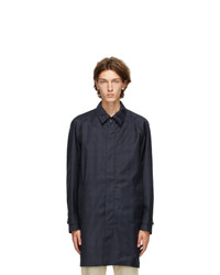 Norse Projects Navy Svalbard 3 Layer Coat
