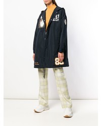 Undercover Printed Hooded Raincoat