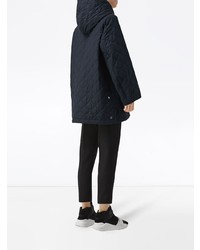 Burberry Quilted Check Cuff Raincoat