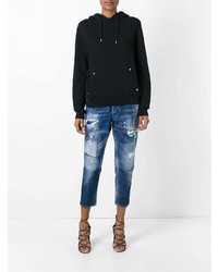 Dsquared2 Boyfriend Distressed Bleached Jeans