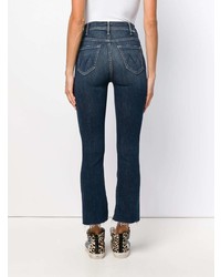 Mother Close To The Edge Cropped Jeans