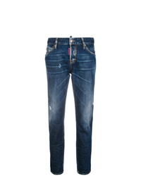 Dsquared2 Be Nice Straight Leg Denim Jeans