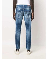 Dondup Bleached Wash Detail Jeans