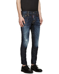 DSQUARED2 Blue Easy Every Day Sexy Twist Jeans