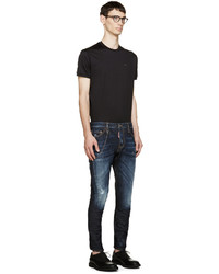 DSQUARED2 Blue Easy Every Day Sexy Twist Jeans