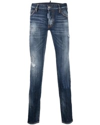 DSQUARED2 Bros Patch Distressed Jeans