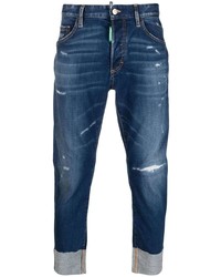 DSQUARED2 Cropped Denim Jeans