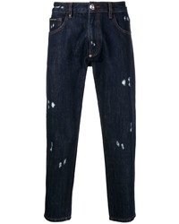 Philipp Plein Cropped Detroit Cut Denim Jeans