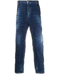 DSQUARED2 Cropped Distressed Jeans