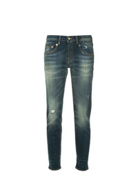 R13 Cropped Skinny Jeans