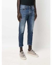 Low Brand Cropped Slim Fit Jeans
