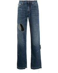 Off-White Cut Out Detail Jeans