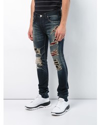 Fagassent Distressed Bootcut Jeans