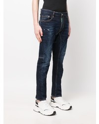 DSQUARED2 Distressed Effect Slim Cut Jeans