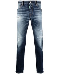 DSQUARED2 Distressed Effect Slim Jeans