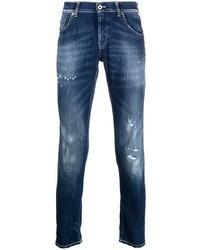 Dondup Distressed Finish Slim Fit Jeans