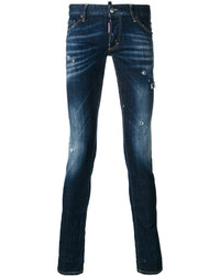 DSQUARED2 Distressed Long Clet Jeans