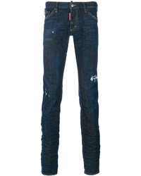 DSQUARED2 Distressed Long Clet Jeans