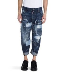DSQUARED2 Distressed Patch Jeans
