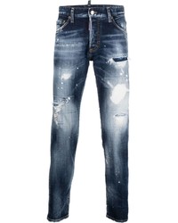 DSQUARED2 Distressed Skinny Cut Jeans