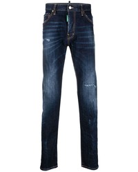 DSQUARED2 Distressed Slim Cut Jeans