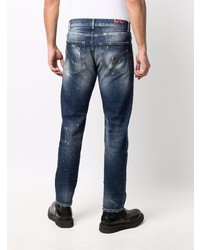 Dondup Distressed Slim Fit Jeans