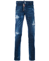 DSQUARED2 Distressed Slim Fit Jeans