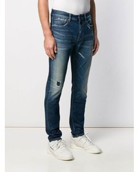 Calvin Klein Jeans Distressed Stonewashed Jeans
