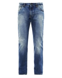Dolce & Gabbana Distressed Gold Fit Jeans
