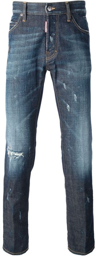 DSquared 2 Faded Jeans, $570 | farfetch.com | Lookastic