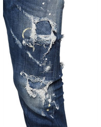 DSQUARED2 16cm Sexy Twist Distressed Denim Jeans