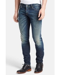 DSQUARED2 Skinny Fit Dirt Distressed Jeans