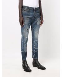 John Richmond Faded Distressed Jeans