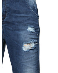 Diesel Fayza Evo Distressed Cotton Denim Jeans