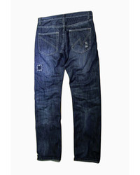 Choies Hip Pop Jeans With Patchs And Rips
