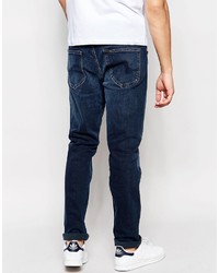 Lee Jeans Arvin Stretch Slim Tapered Fit Raven Ragged Distressed