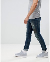 Tom Tailor Jeans In Slim Fit With Patchwork