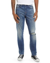 Frame Lhomme Athletic Slim Fit Jeans In Fordham Rips At Nordstrom