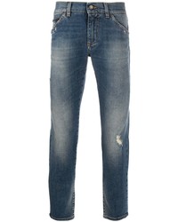 Dolce & Gabbana Logo Patch Skinny Jeans