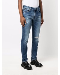 Calvin Klein Jeans Low Rise Distressed Denim Jeans