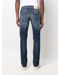 Jacob Cohen Low Rise Slim Cut Jeans