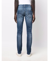 7 For All Mankind Low Rise Straight Leg Jeans