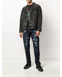 Philipp Plein Milano Distressed Jeans