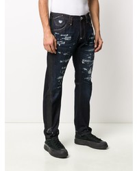 Philipp Plein Milano Distressed Jeans