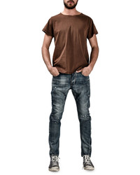 One Teaspoon Mr Golds Distressed Jeans Blue Maiden