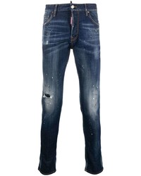 DSQUARED2 Paint Splatter Slim Jeans