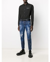 DSQUARED2 Ripped Cropped Jeans