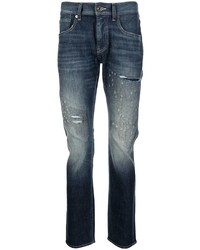 Armani Exchange Ripped Detail Jeans
