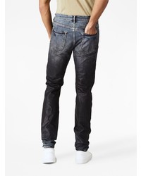 purple brand Ripped Gradient Slim Fit Jeans